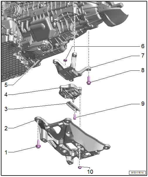 Dual-Clutch Transmission Mount