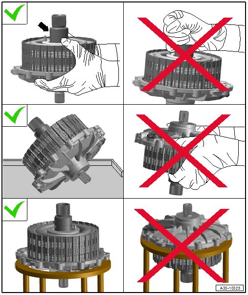 Dual Clutch, Removing and Installing