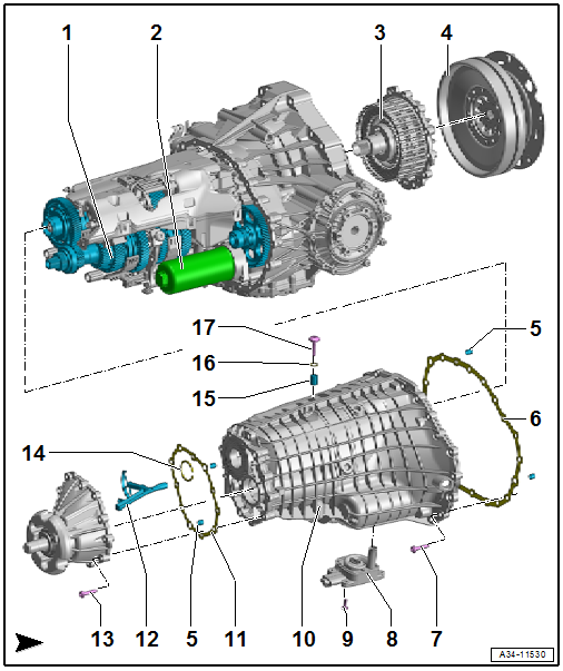 Overview - Transmission, AWD Vehicles