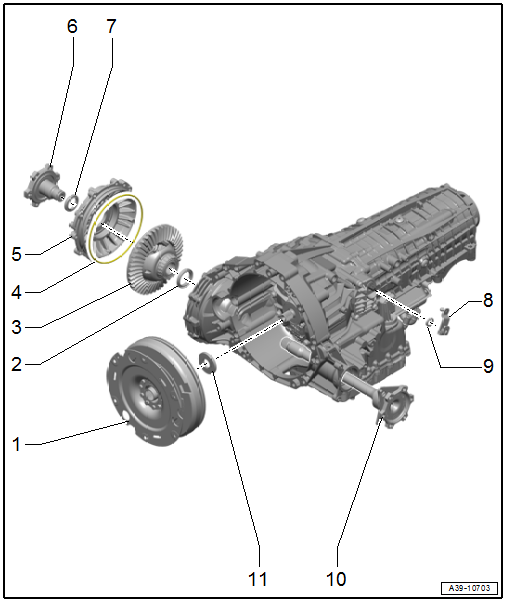 Component Location Overview - Gaskets