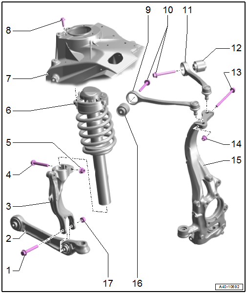 Overview - Suspension Strut and Upper Control Arm