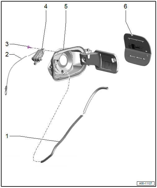 Overview - Fuel Filler Door Unit