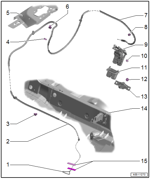 Overview - Rear Lid Release