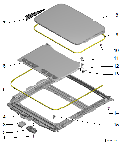 Overview - Sliding Sunroof, Sedan