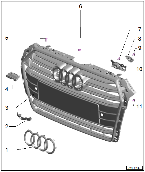 Overview - Radiator Grille