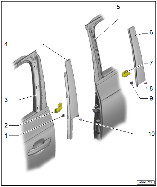 Overview - B-Pillar Trim