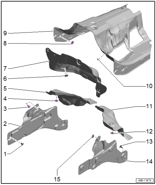 Front Heat Shields