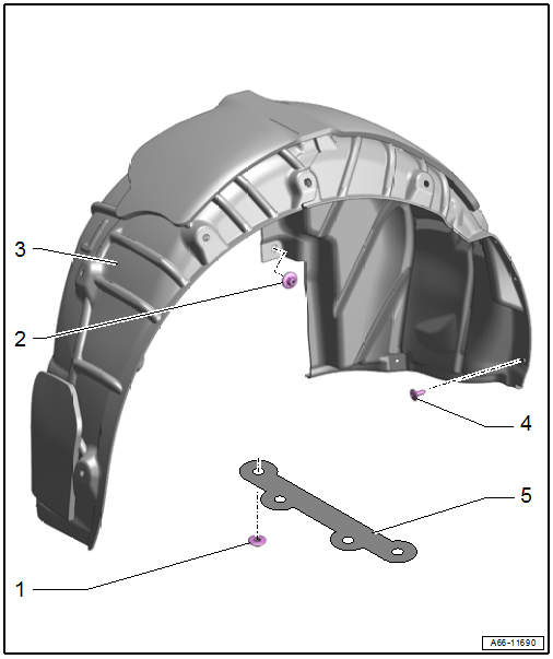 Overview - Rear Wheel Housing Liner