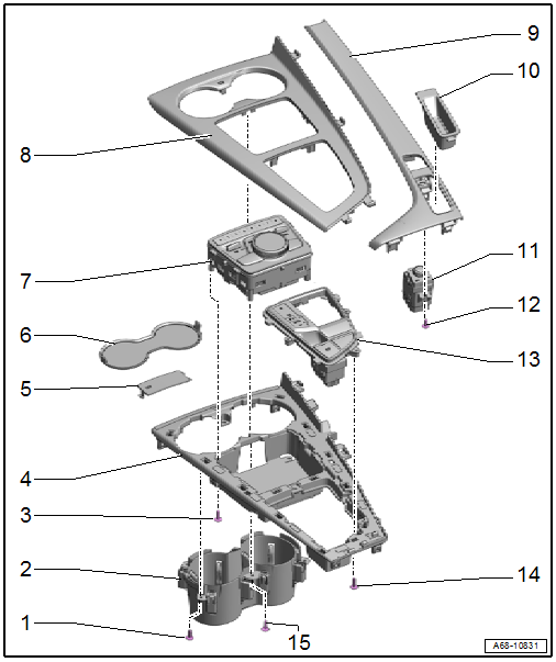 Overview - Center Console, Insert