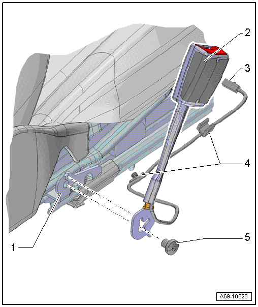 Overview - Front Seat Belt Latch