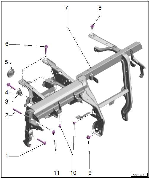 Overview - Instrument Panel Central Tube