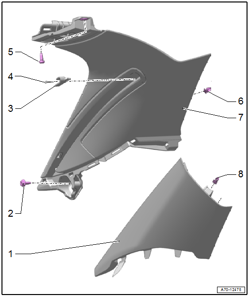 Overview - D-Pillar Trim Panel