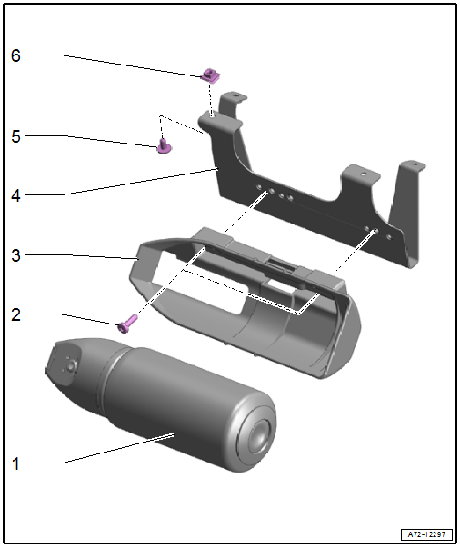 Overview - Seat Pan, Fire Extinguisher