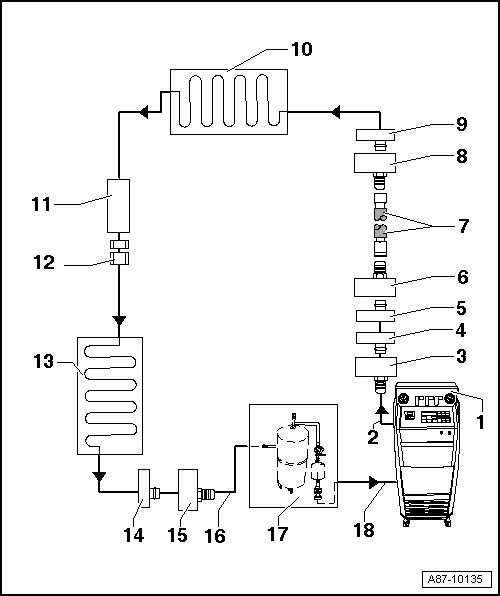 Refrigerant Circuit with Restrictor and Reservoir