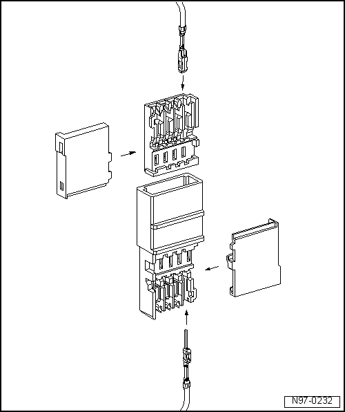 Connector Housing with Insulation Displacement Connections, Repairing